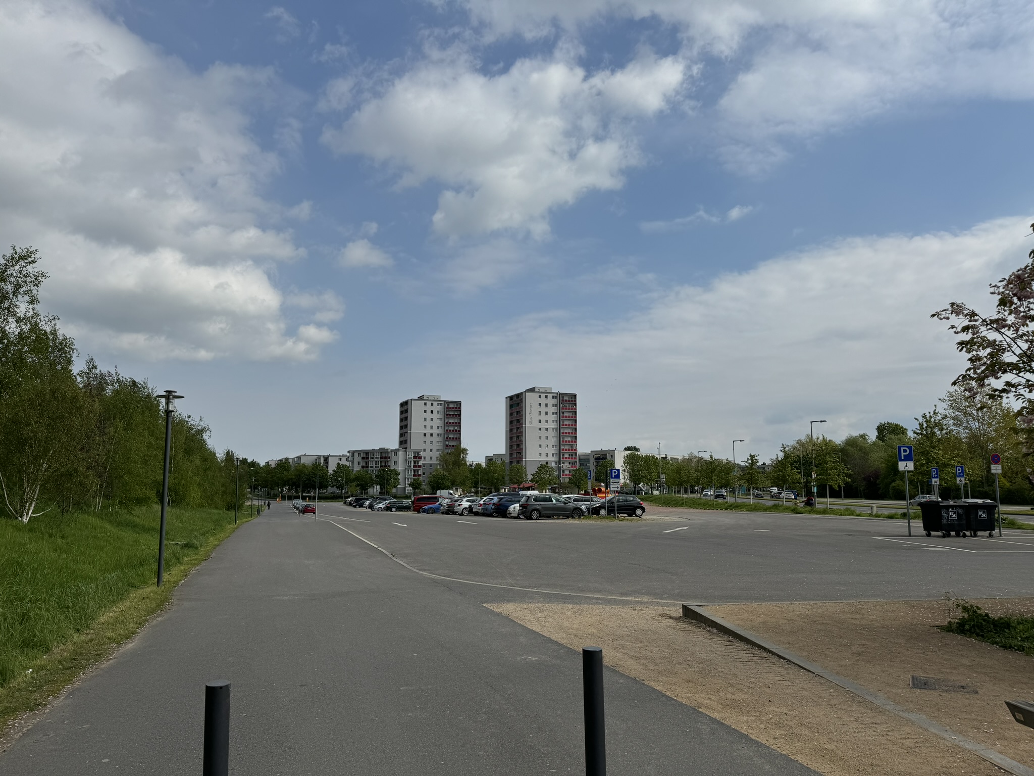 Blick auf das Plangebiet