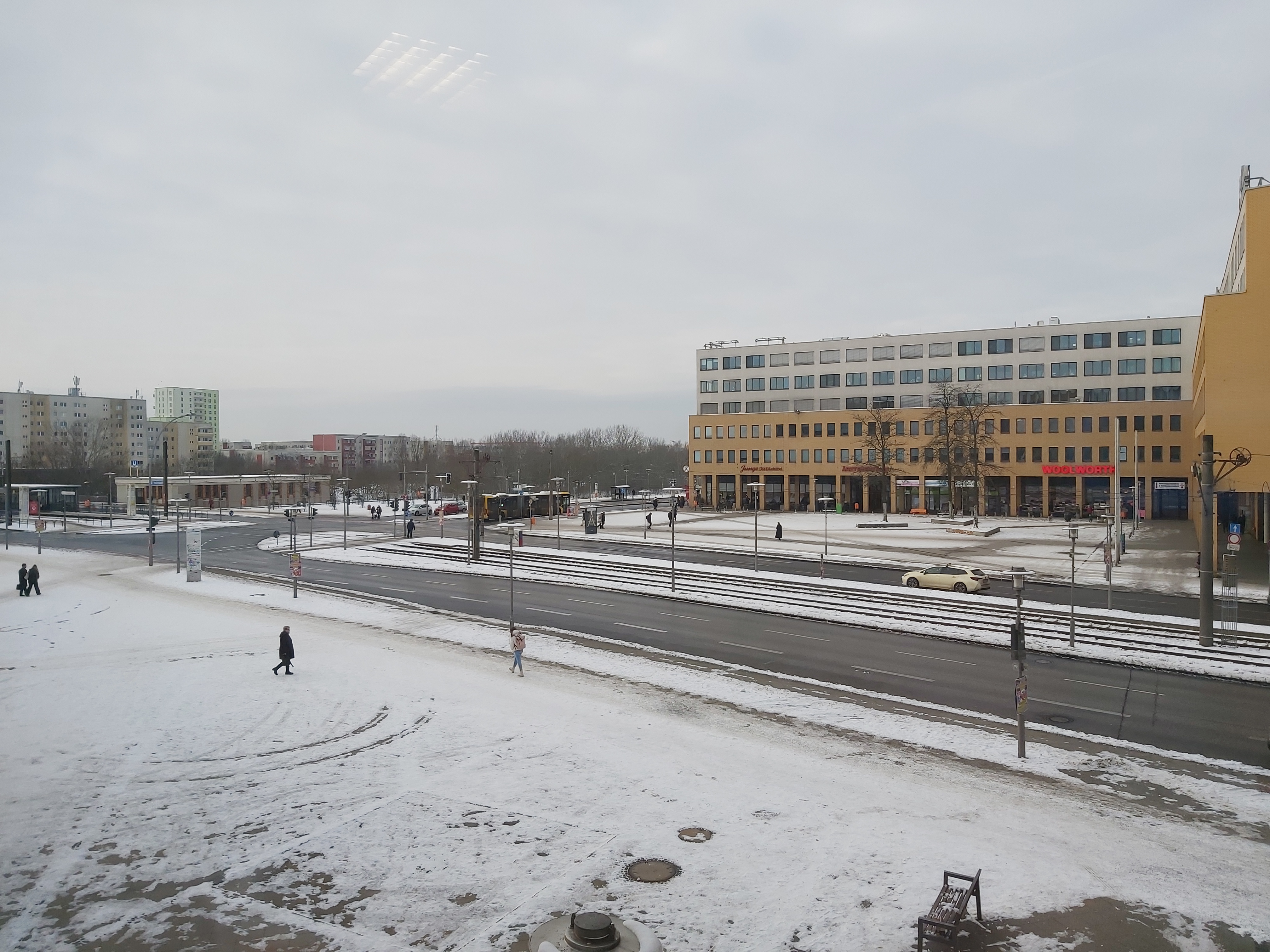 Blick auf den Alice-Salomon-Platz