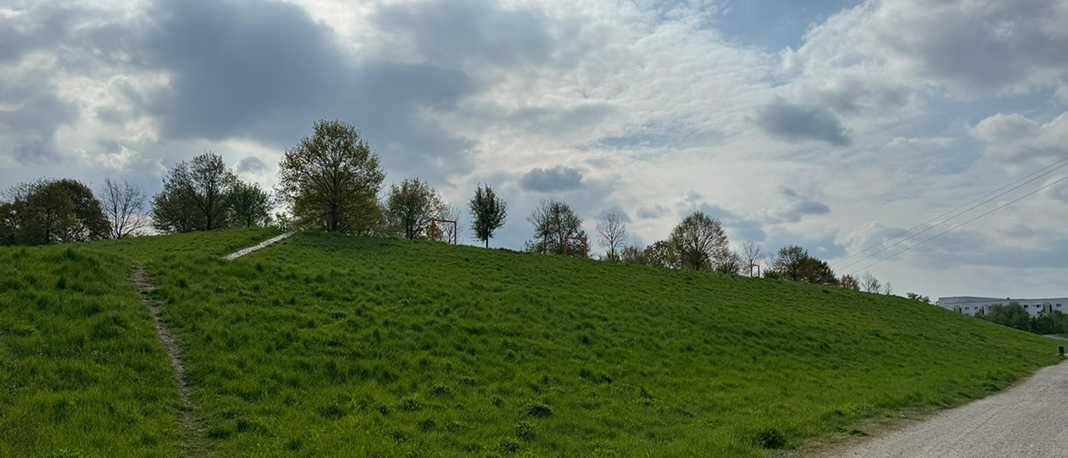 Blick auf das Plangebiet