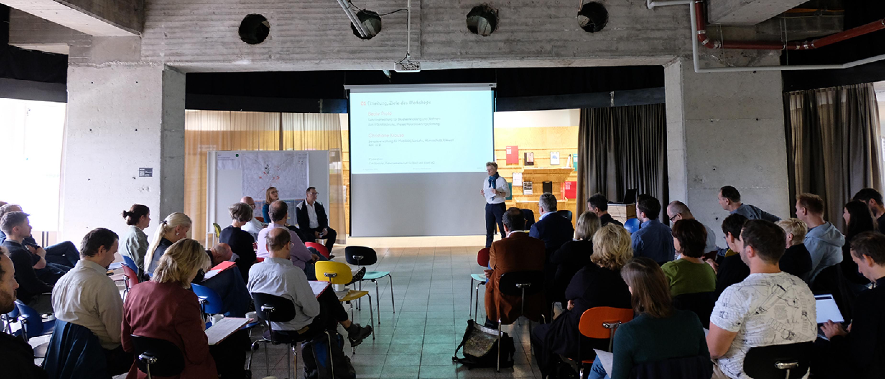Planungsworkshop in der Stadtwerkstatt