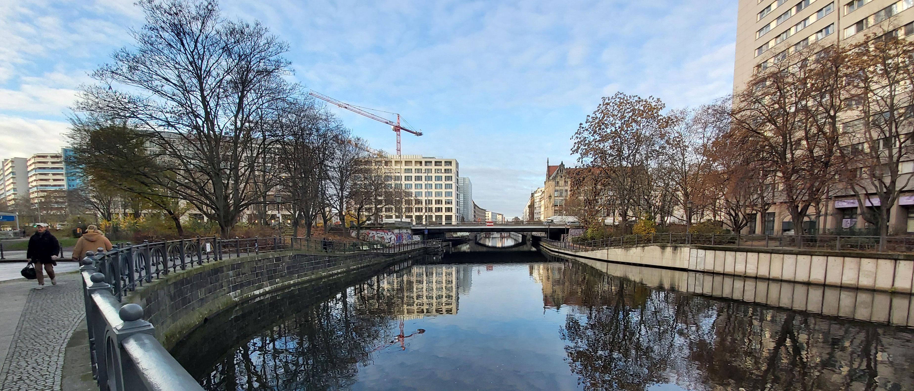 Blick auf den Spreekanal