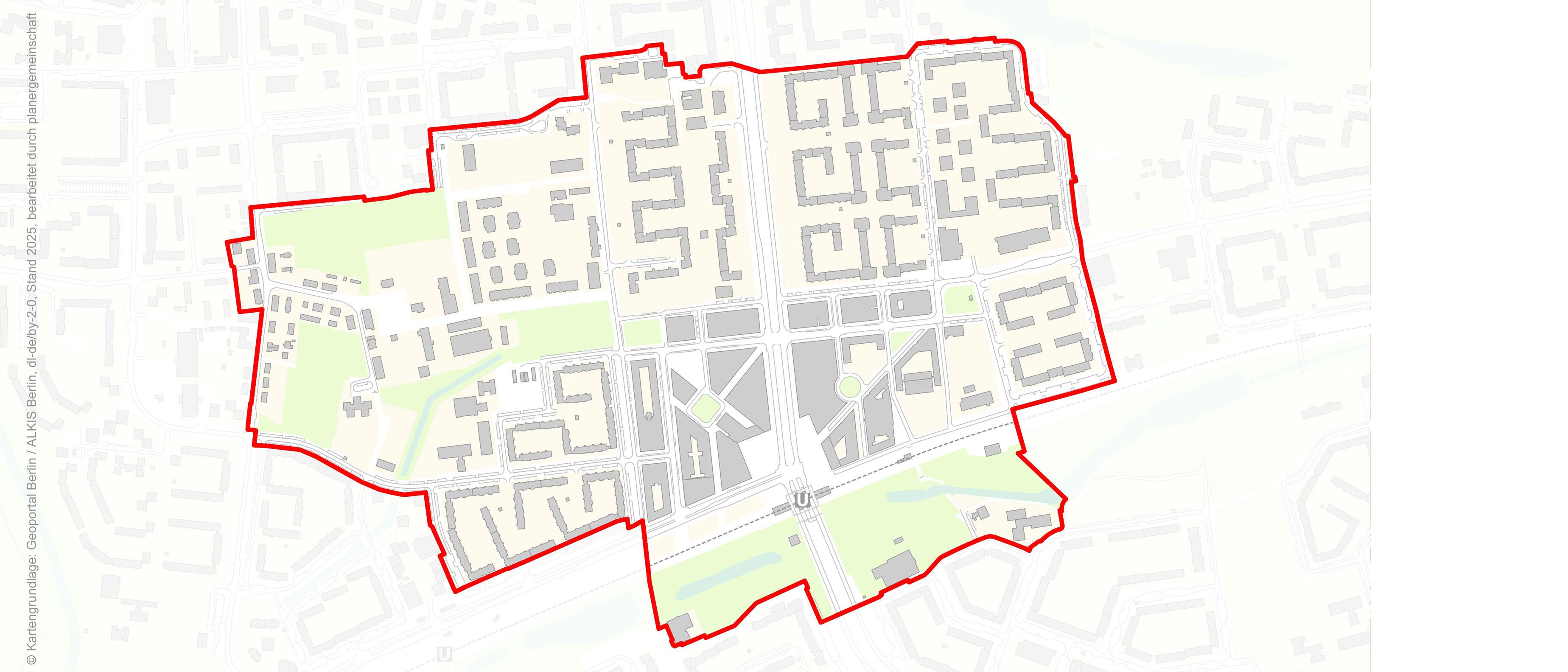 Gebietskulisse LZ Helle Mitte