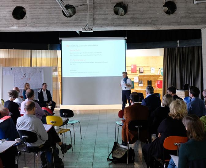 Planungsworkshop in der Stadtwerkstatt