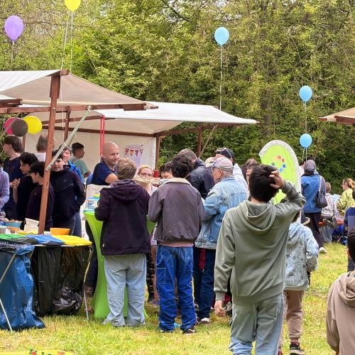 Baustellenfest der JFE Holzwurmhaus in Berlin-Lichtenberg, 9. Mai 2026